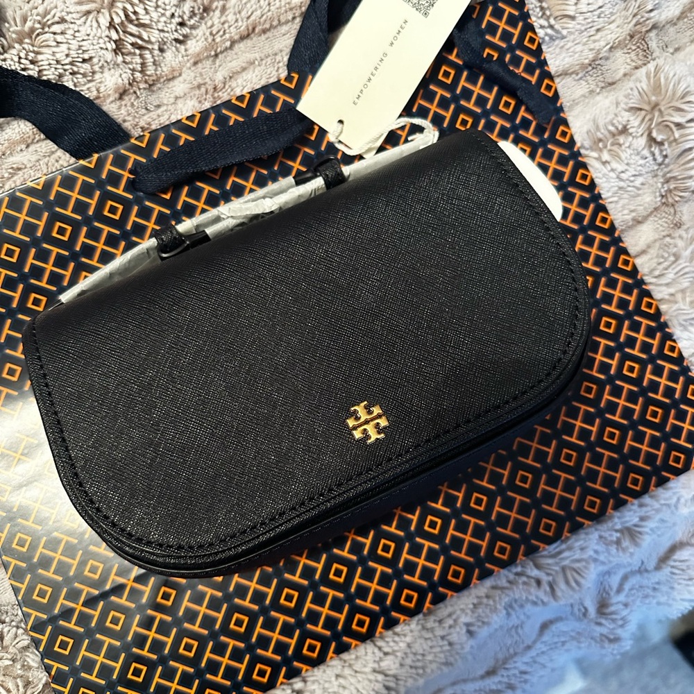 Tory Burch Emerson Bag, Navy Blue